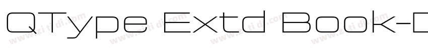 QType Extd Book字体转换